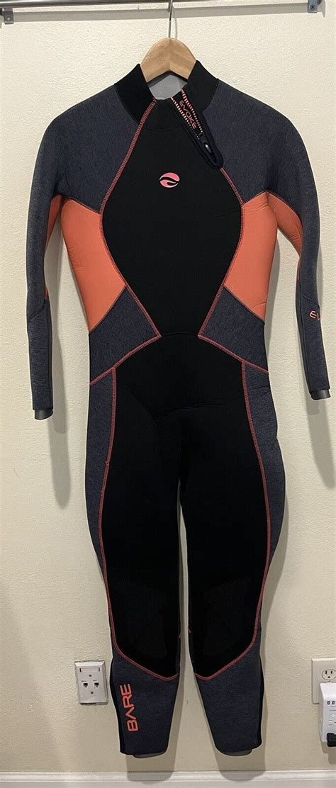 Nwot Bare Mm Evoke Full Scuba Diving Wetsuit Women S Coral Size Ebay