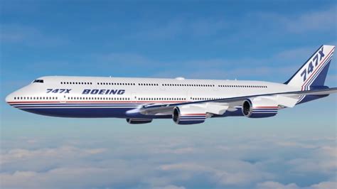 Boeing 747X 430 Passenger Large Airplane Proposed By Boeing But Never Built