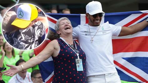 Watch Lewis Hamilton Gives A Heartfelt Hug To Mother After Emotional