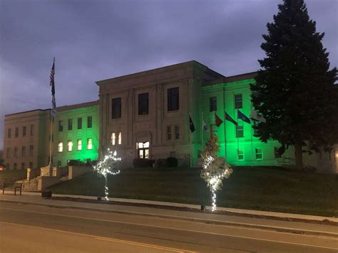 POPE COUNTY LIGHTS COURTHOUSE GREEN IN SUPPORT OF VETERANS FOR 2024 ...