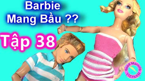 Cuộc Sống Barbie And Ken Tập 38 Barbie Mang Thai Lần 2 Elsa Anna Đến Thăm Barbie Tặng Shopkins