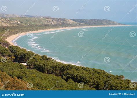 Eraclae Minoa Sicily Italy Stock Image Image Of Minoa Beach