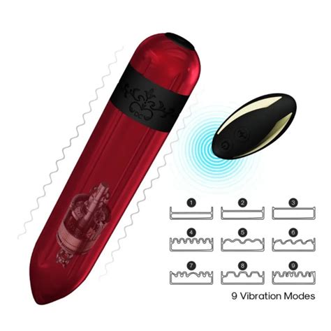 Bullet Vibrator Rechargeable Wireless Remote Control Vibrating Egg G