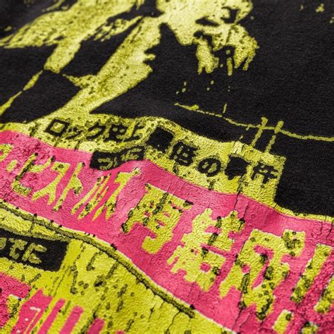 Sex Pistols Live In Japan Vintage Band Tank Heavy Relic Black