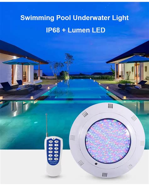 Par56 Pool Light Replacement Waterproof Ip68 Underwater 12v Ac Wall