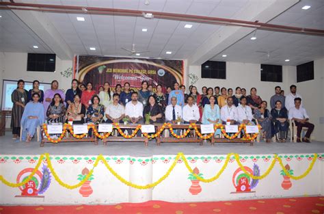 Induction Programme Jcd Memorial Pg College