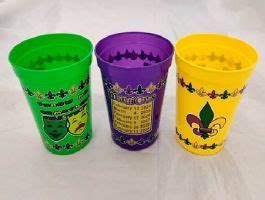 16oz Mardi Gras Cups