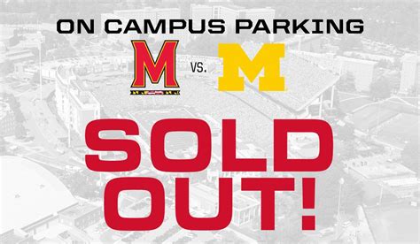 Maryland Football: Umd Football Parking Tickets