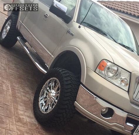 Wheel Offset 2006 Lincoln Mark Lt Aggressive 1 Outside Fender