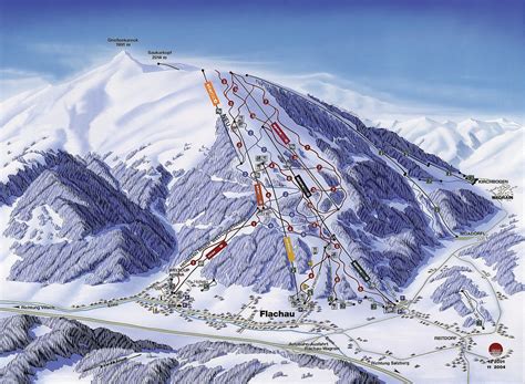 Skigebiet Flachau Skipasspreise Pisten Und Loipen Pistenplan Auch