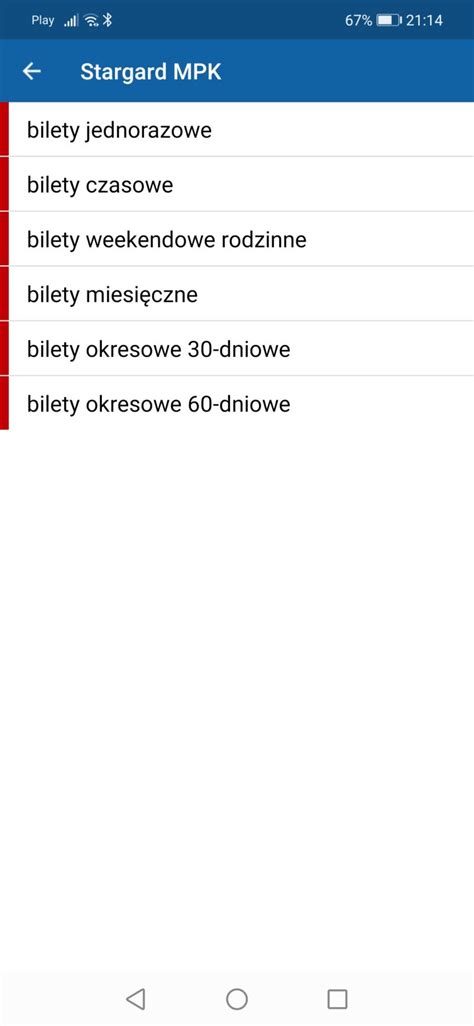 Instrukcja Zakupu Biletu Jednorazowego W Aplikacji MoBILET MPK Stargard