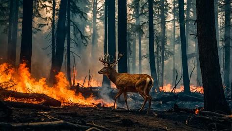 Forest Fire Animals Stock Photos, Images and Backgrounds for Free Download