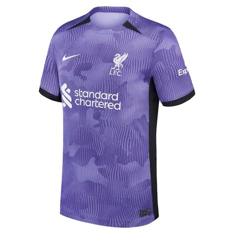 Günstige Fußballtrikots Liverpool 3rd Trikots 2023 24 adidas fußball