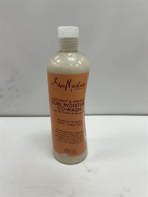 Shea Moisture Coconut Hibiscus Curl Moisture Co Wash Ethnic Hair Care 12oz New Ebay