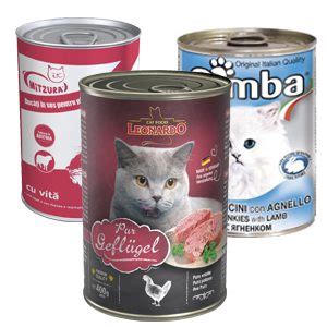 Консервирана храна за котки изгодно в www.petmagazin.bg