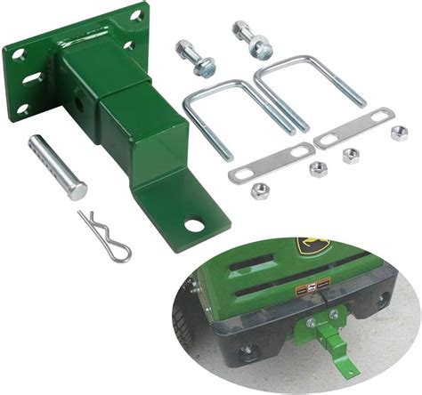 Hydraker Zero Turn Lawn Mower Hitch Rear Fit For John Deere Rear Gas Z Trak Z225 Z245 Z445 Z425