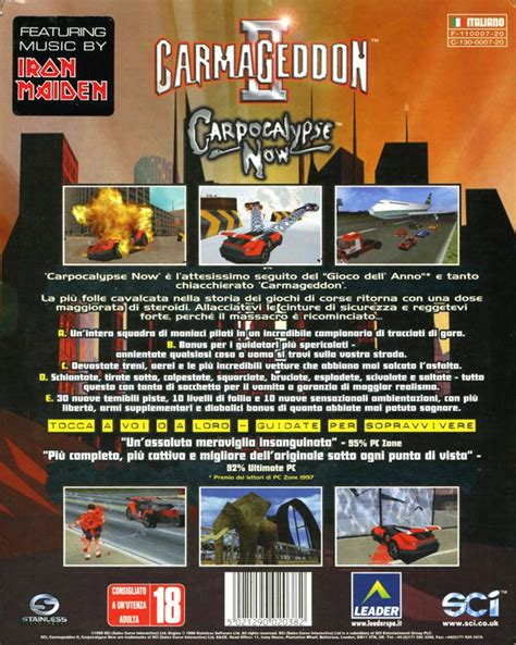 Carmageddon 2: Carpocalypse Now cover or packaging material - MobyGames