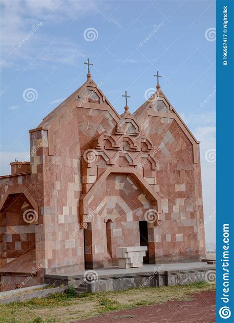 Armenian Apostolic Church. Amazing Architecture of the Armenian Church Stock Image - Image of ...