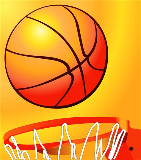 Download Ball Basket Basketball Royalty Free Vector Graphic Pixabay