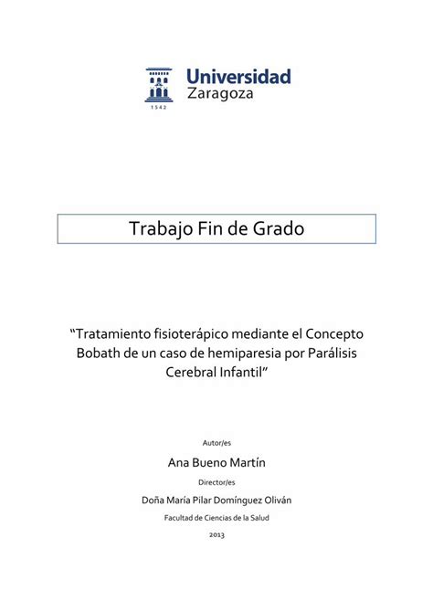 Pdf Trabajo Fin De Grado Unizar Es Intervenci N