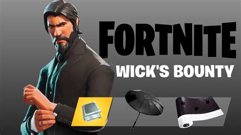 Fortnite X John Wick 3 Event New Free Wicks Bounty Rewards Leaked Wicks Bounty Ltm