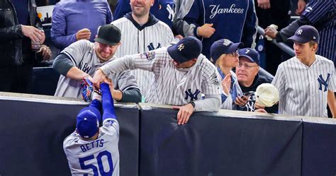 Yankees Fans Ejected After Interfering With Mookie Betts Catch In Ws