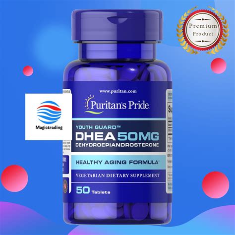 Puritan S Pride Dhea Mg Tablets Shopee Thailand