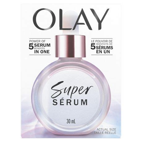 Olay Super Serum With Niacinamide Vitamin C Collagen Peptide AHA