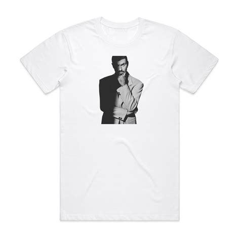 George Michael Fastlove Album Cover T-Shirt White