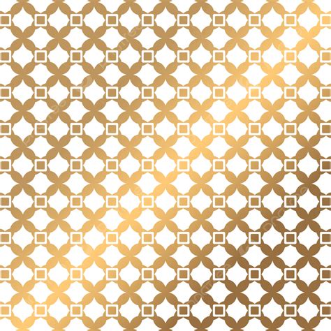 Golden Islamic Seamless Pattern Islamic Pattern Textile PNG And