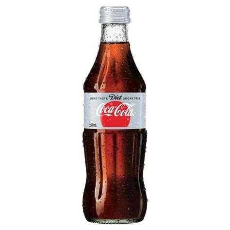 Buy Diet Coca Cola Coke Glass Bottle 330ml 24 Pack Online From Devine Cellars Perth