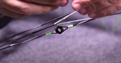 How To Tie A Peep Sight Into A Bow String Lancaster Archery Supply