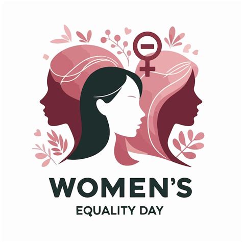 Premium Vector Womens Equality Day Flat Vector Illustration