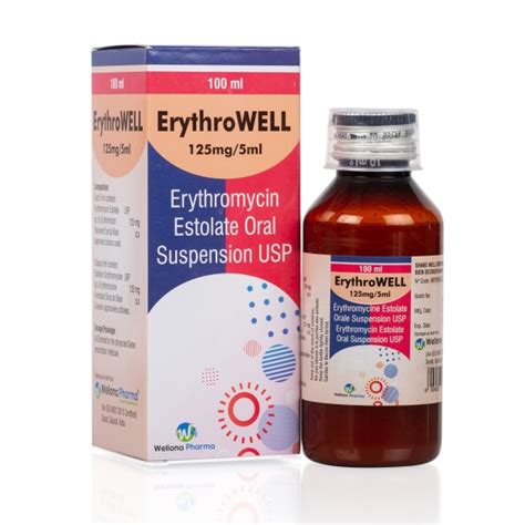 Erythromycin Estolate Oral Suspension Manufacturer Supplier India