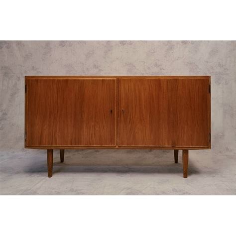 Vintage Scandinavian Oakwood Sideboard By Carlo Jensen For Hundevad And