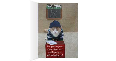 Get Well Accidentbroken Armleg Greeting Card Zazzle