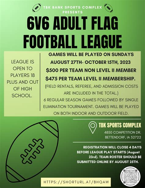 Adult Flag Football