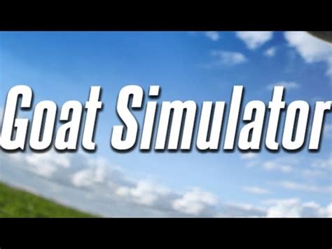 zagrałem w goat Simulator i stało się to YouTube