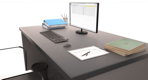 Office Desk 3D Model $34 - .max .fbx .obj .3ds - Free3D