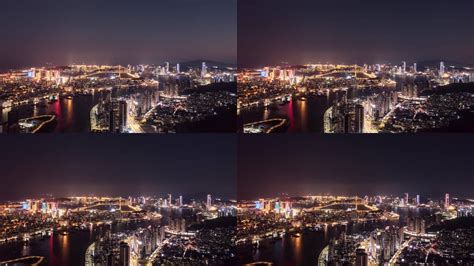 航拍珠海横琴粤澳深度合作区4k夜景延时4096x2304高清视频素材下载编号9863466实拍视频光厂vj师网