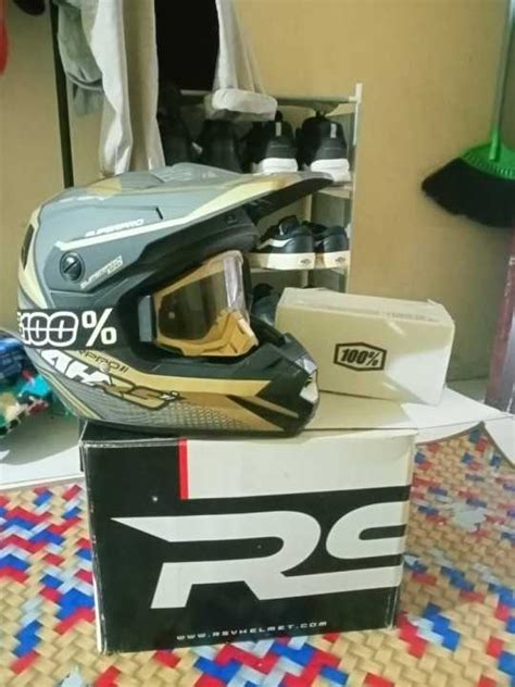 Helm Rsv Orca Original Istimewa Mulus Second Lazada Indonesia