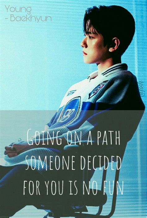 Exo Lyric Quote Song Young By Baekhyun Myedit Baekhyun Young