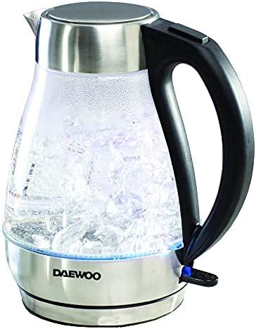 Daewoo Sda L W Glass Kettle With Safety Locking Lid Auto