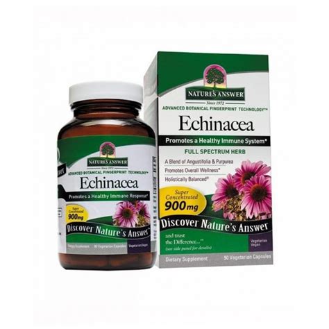 Natures Answer Echinacea Root Capsules