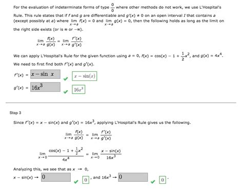 Solved Find The Limit Use L Hospital S Rule Where Chegg