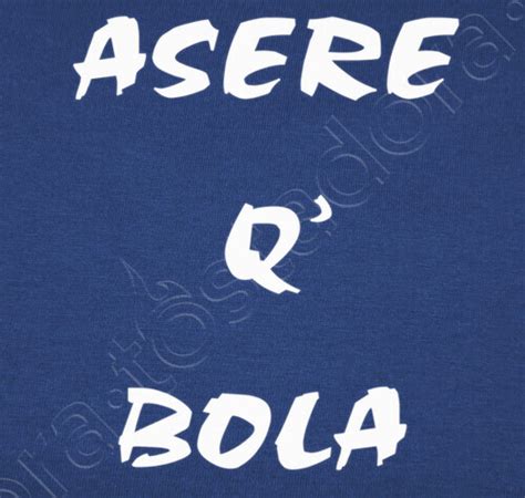 Camiseta ASERE QUE BOLA LaTostadora