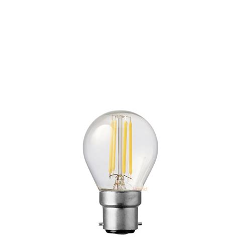 4W Fancy Round Dimmable LED Bulb (B22) in Natural White | LiquidLEDs