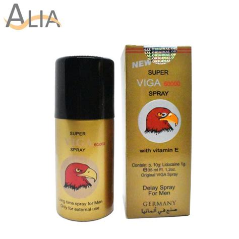 Super Viga 60000 Long Time Delay Spray For Men 35ml