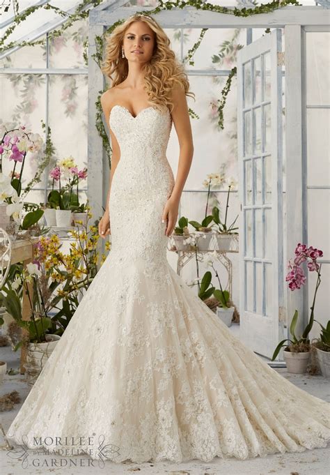 Wedding Dress Mori Lee Bridal Spring Collection Allover