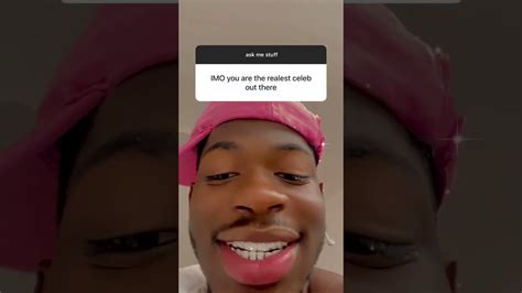 Lilnasx Instagram Question Sticker 4 25 2021 YouTube